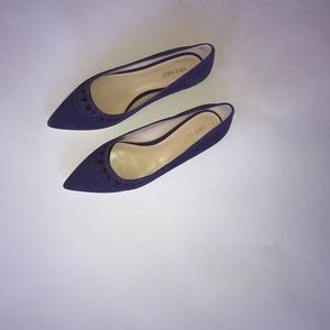 Nine West purple flats